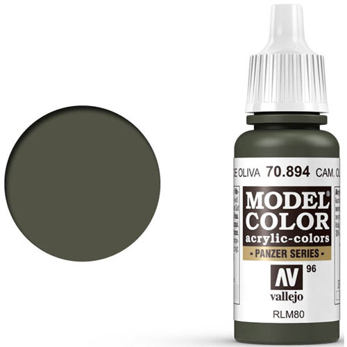 Vallejo Model Color Paint: Camouflage Olive Green