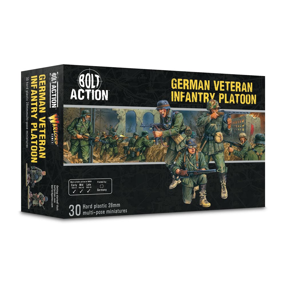 Bolt Action: German Veterans Infantry Platoon