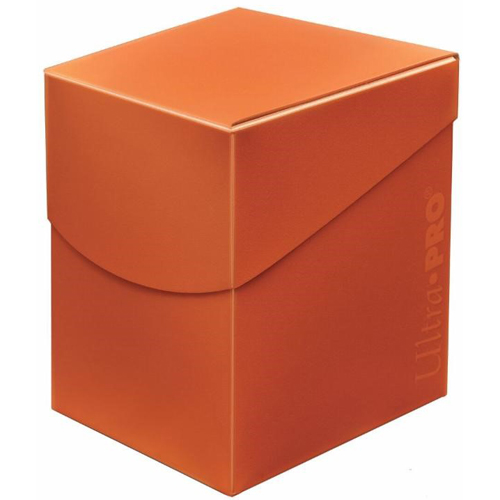 Ultra Pro Deck Box: Eclipse 100+ Pumpkin Orange
