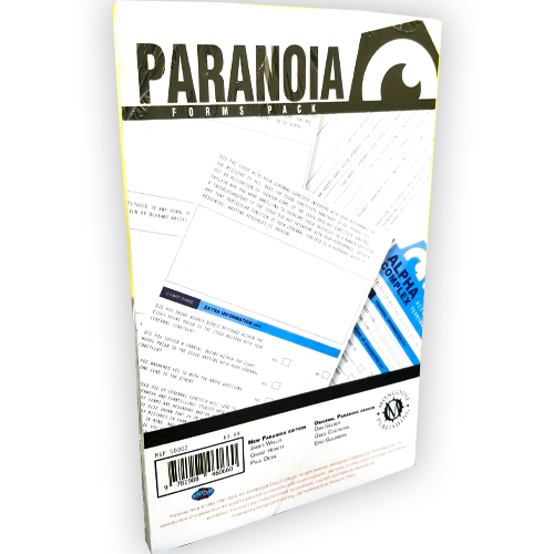 Paranoia RPG: Form Packs
