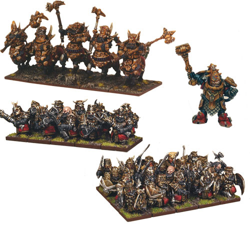 Kings of War 3E: Abyssal Dwarf Army