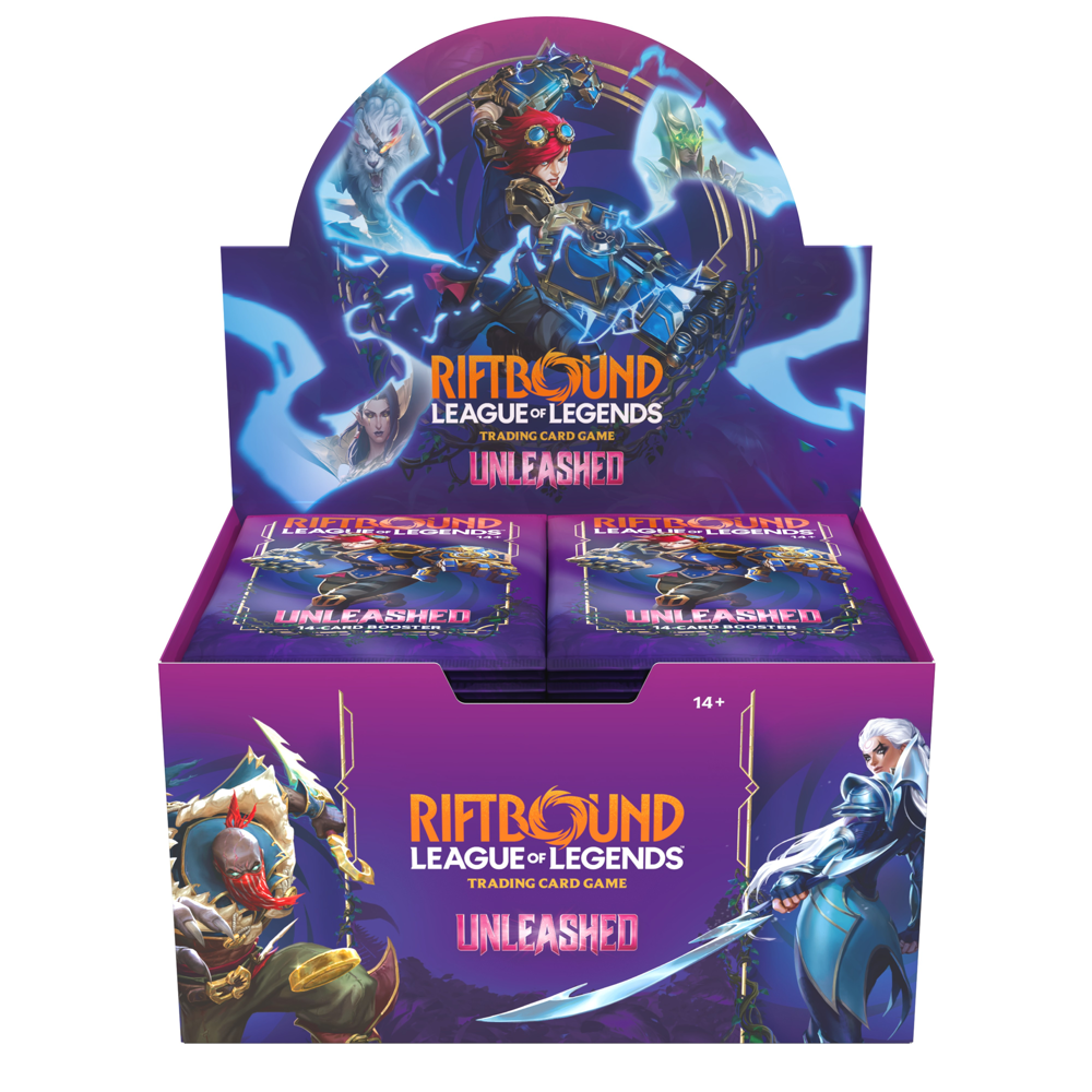 Riftbound: League of Legends TCG: Unleashed - Booster Box (24) (Preorder)