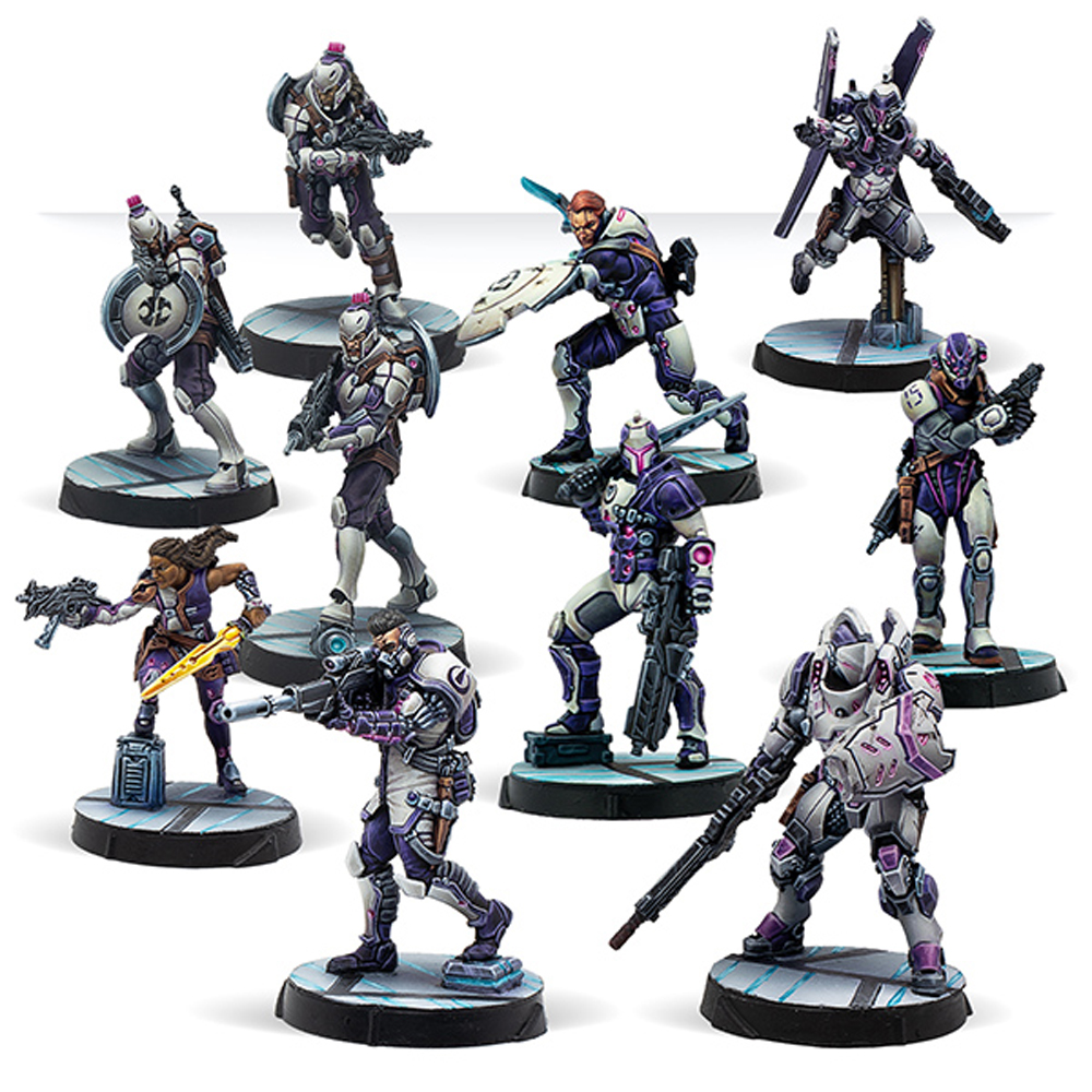 Infinity: ALEPH - Steel Phalanx Action Pack