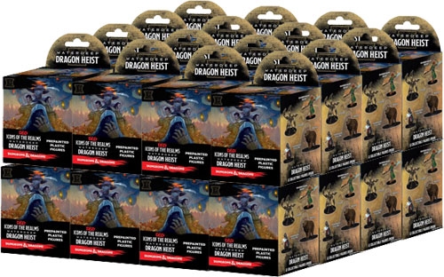 D&D Icons of the Realms Miniatures: Waterdeep Dragon Heist - Booster Case (32)