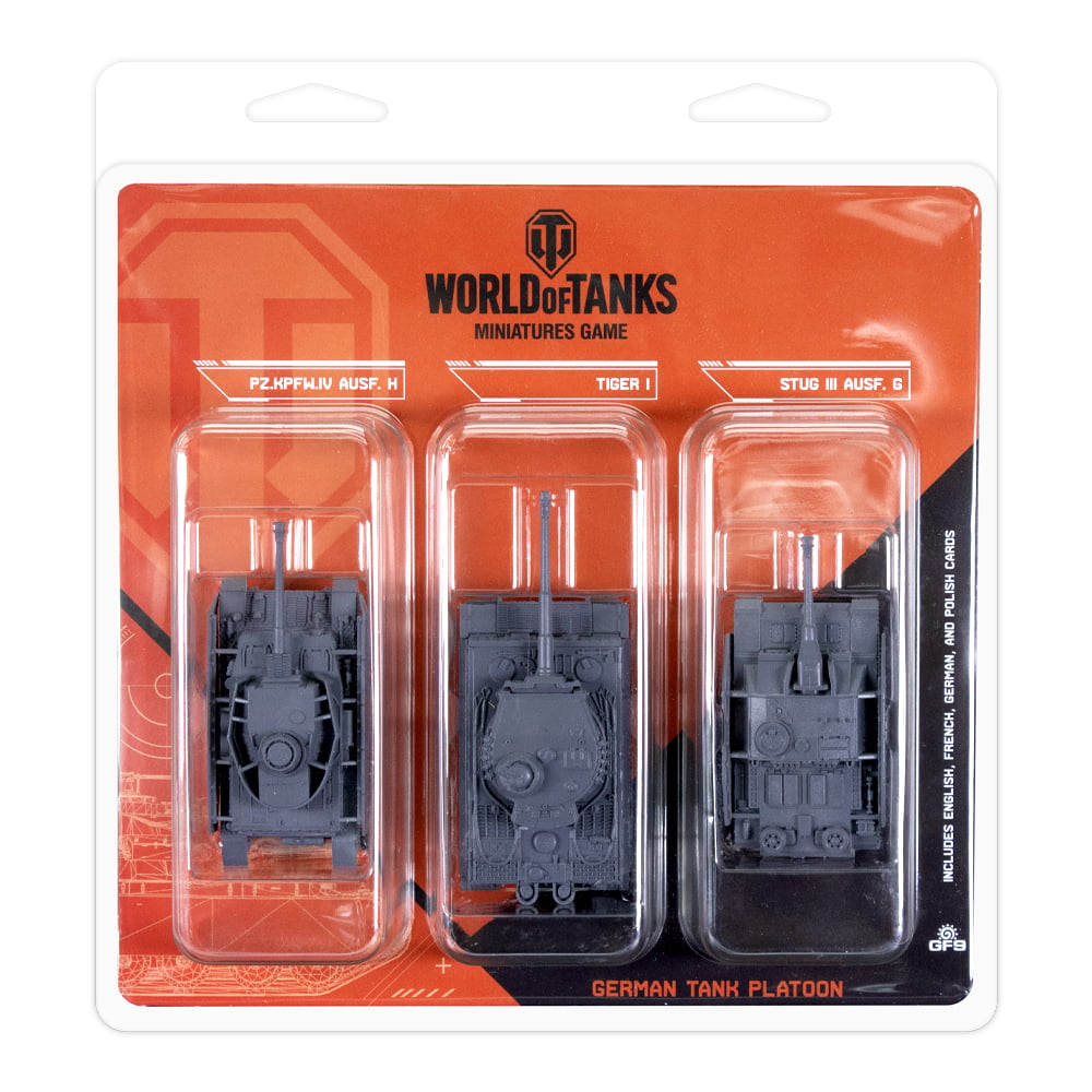 World of Tanks: German - Tank Platoon (Panzer IV H, Tiger I, StuG III G)