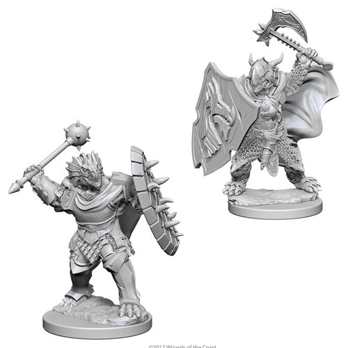 D&D Nolzur's Marvelous Unpainted Minis: W4 Male Dragonborn Paladin