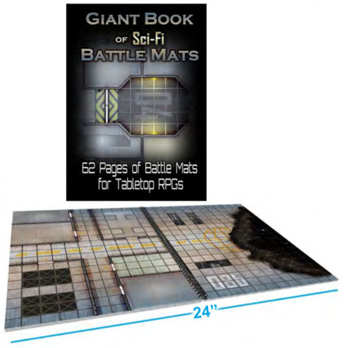 Giant Book of Sci-fi Battle Mats