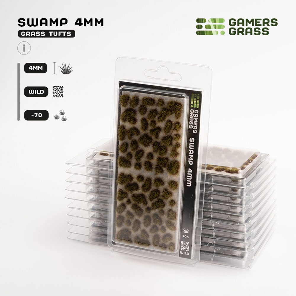 Gamers Grass Tufts: Swamp - Wild 4mm
