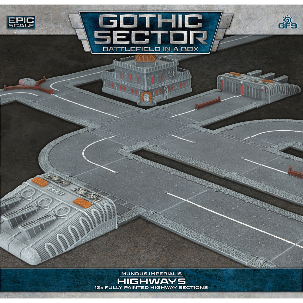 Battlefield in a Box Gothic Sector: Mundus Imperialis - Highways