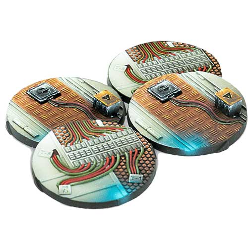 Infinity: 40mm Scenery Bases, Alpha Series (4)