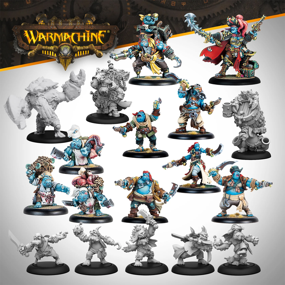 Warmachine: Southern Kriels Brineblood Marauders Core Expansion