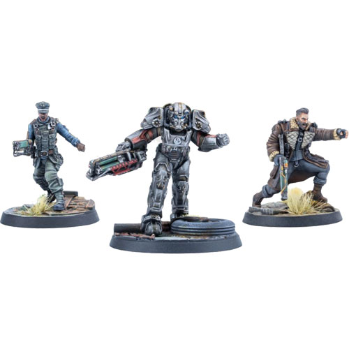 Fallout: Wasteland Warfare - Brotherhood of Steel - Elder Maxon & Capt Kells