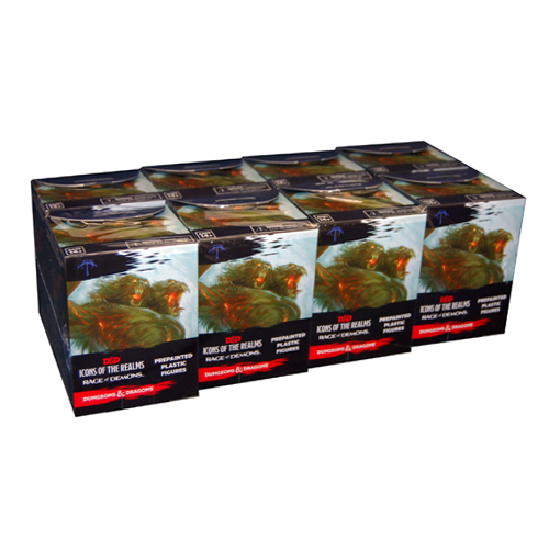 D&D Icons of the Realms Miniatures: Rage of Demons - Booster Brick (8)