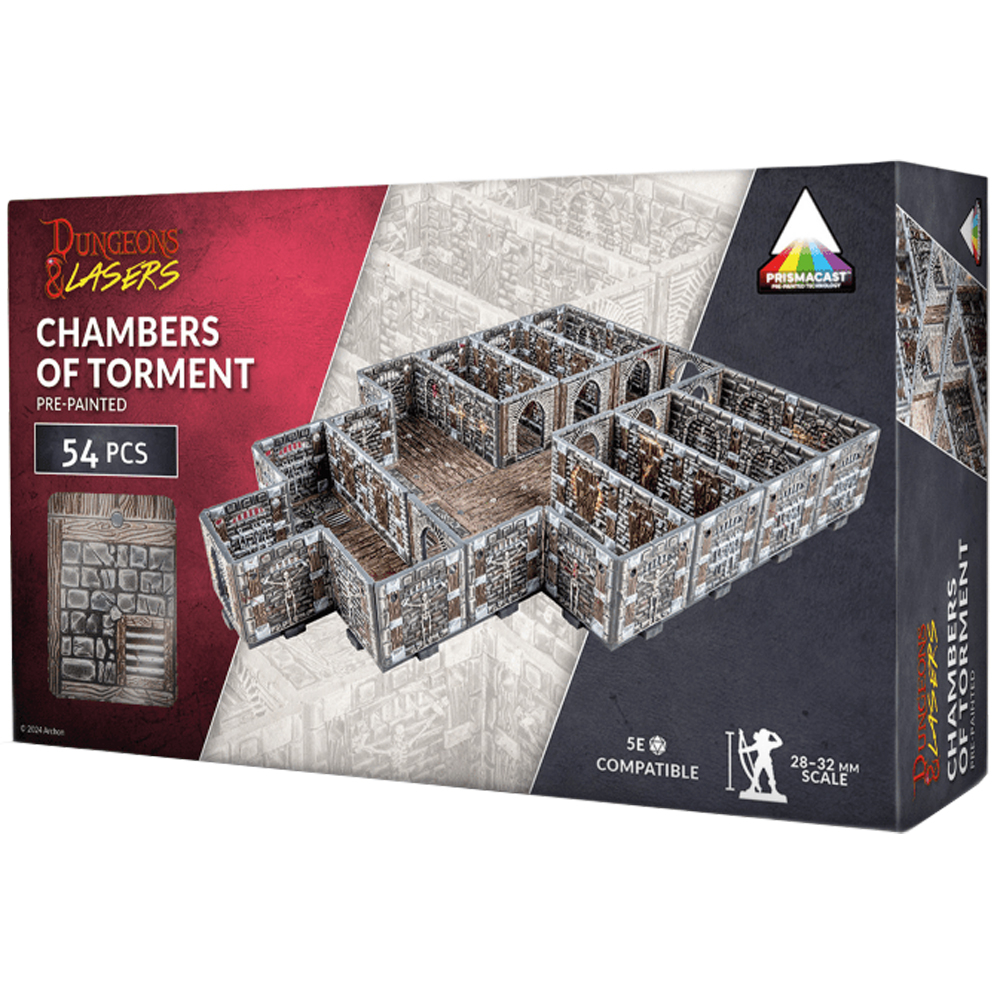 Dungeons & Lasers PrismaCast Pre-Painted: Chambers of Torment