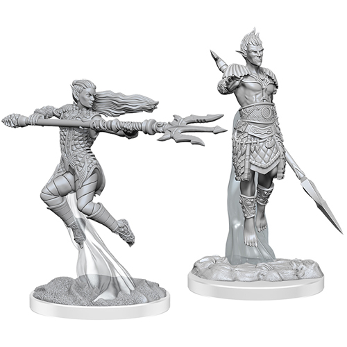 D&D Nolzur's Marvelous Unpainted Minis: W20 Sea Elf Fighters