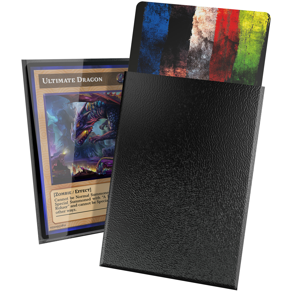 Cortex Japanese Size Sleeves: Glossy Black (60)