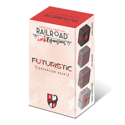 Railroad Ink Challenge: Futuristic Expansion