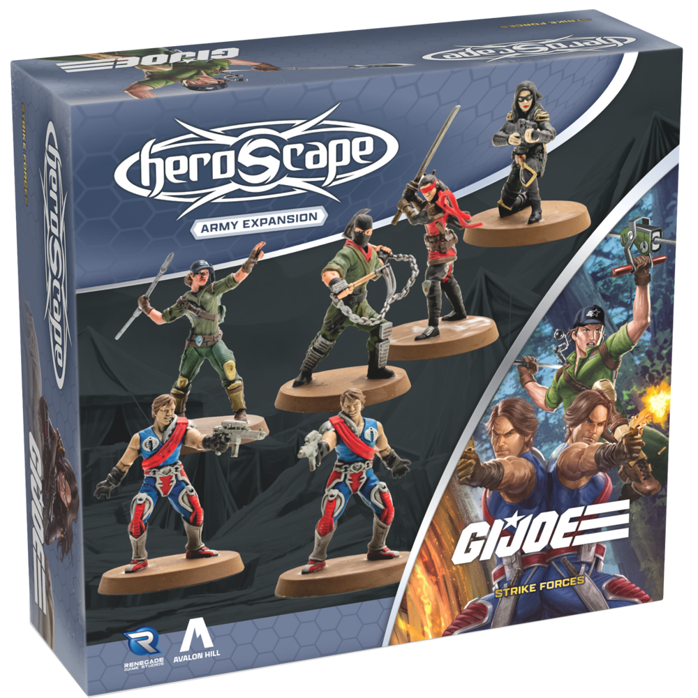 G.I. JOE Heroscape: Strike Forces Army Expansion (Unpainted) (Preorder)