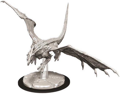 D&D Nolzur's Marvelous Unpainted Minis: W9 Young White Dragon