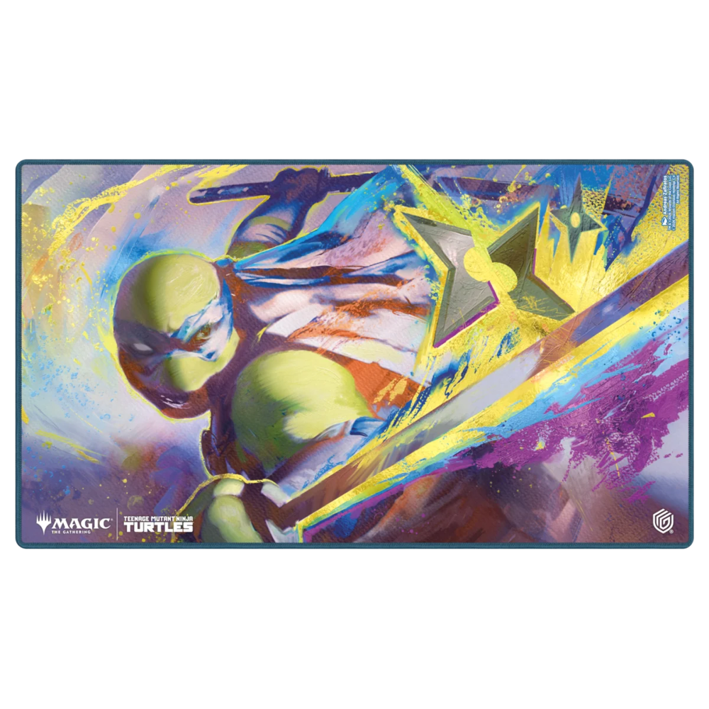 MTG Playmat TMNT: Leonardo's Technique (Preorder)