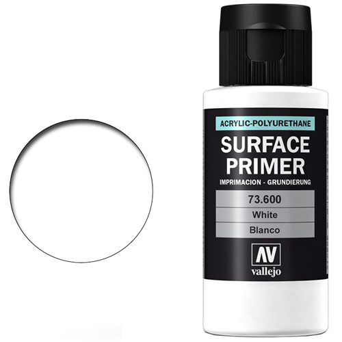 Vallejo Surface Primer: White (60ml)