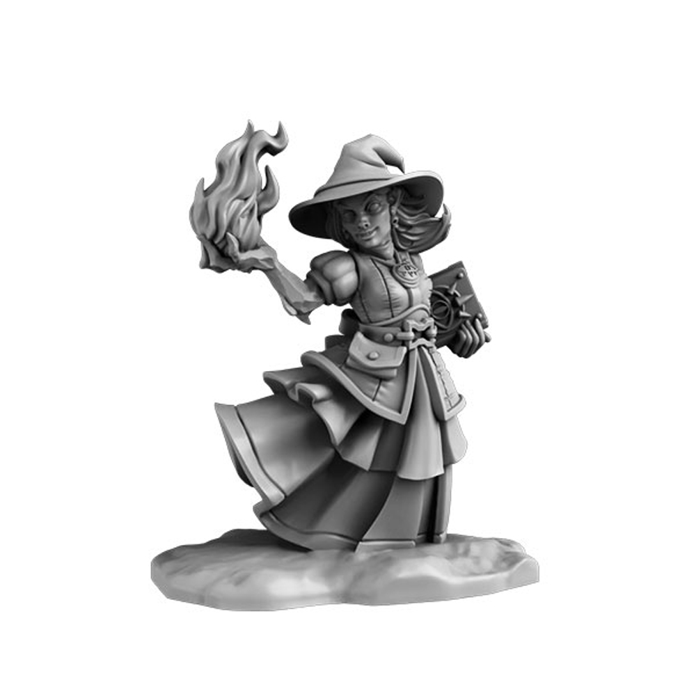 Next Level Miniatures: Halfling Warlock