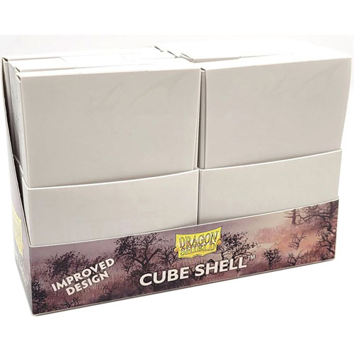 Dragon Shield Cube Shell: Pearl White (8)
