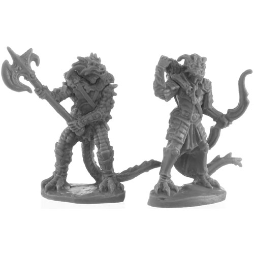 Bones Black: Dragonfolk Fighter & Ranger