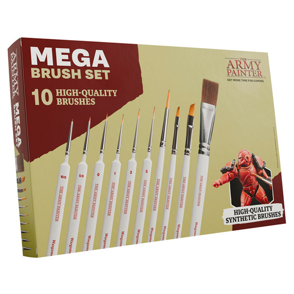 Army Painter Brush: Mega Brush Set (New Arrival)