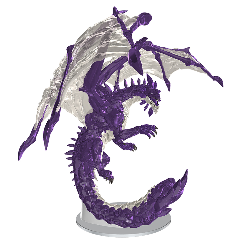 D&D Icons of the Realms: Adult Amethyst Dragon (Preorder)