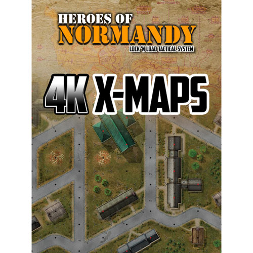 Lock 'n Load Tactical: Heroes of Normandy 4K X-Maps