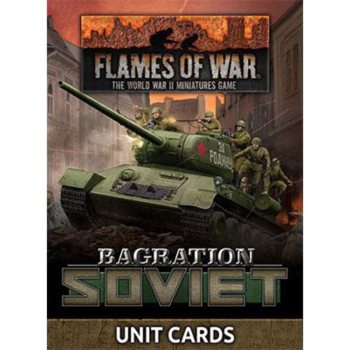 Flames of War: Soviet - Bagration Unit Cards