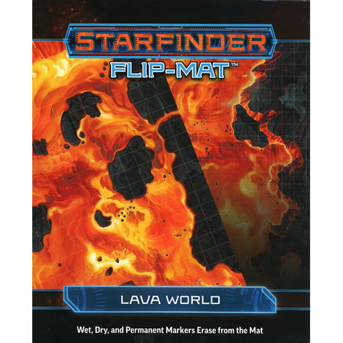 Starfinder Flip-Mat: Lava World
