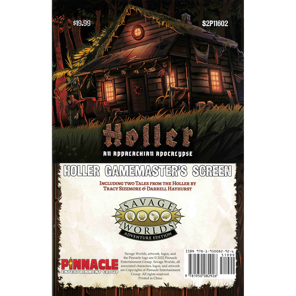 Holler RPG: An Appalachian Apocalypse - Gamemasters Screen & Adventure (Last Chance)