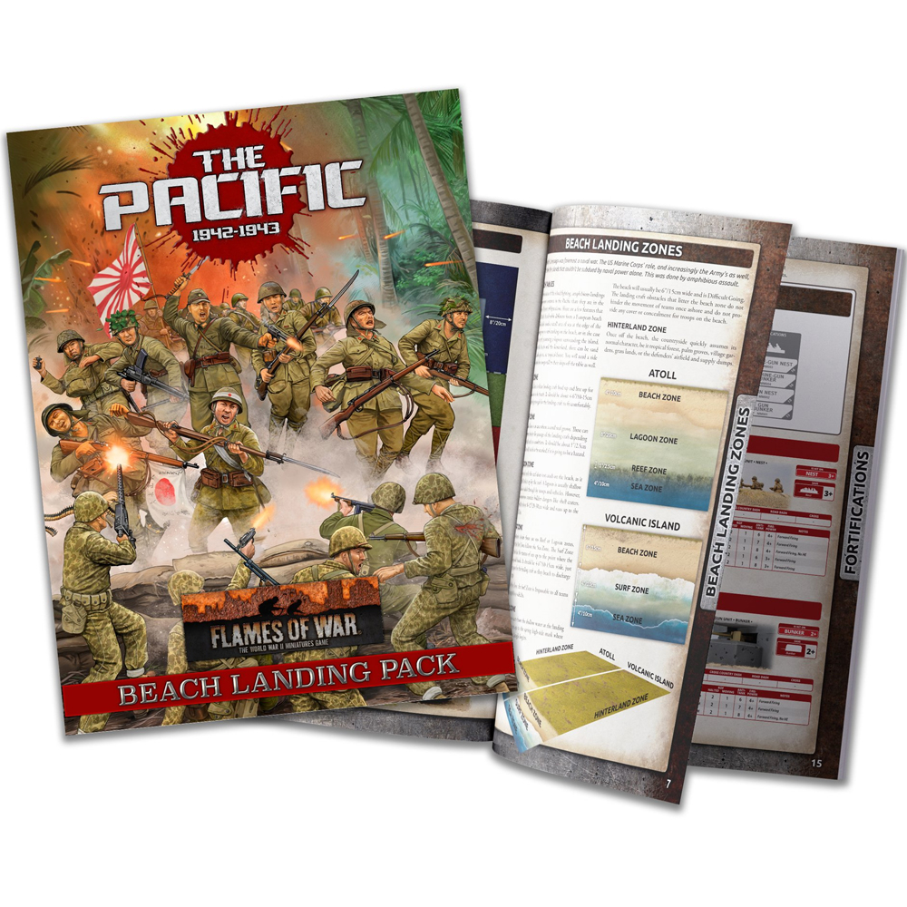 Flames of War WW2: Pacific Beach Landing Pack