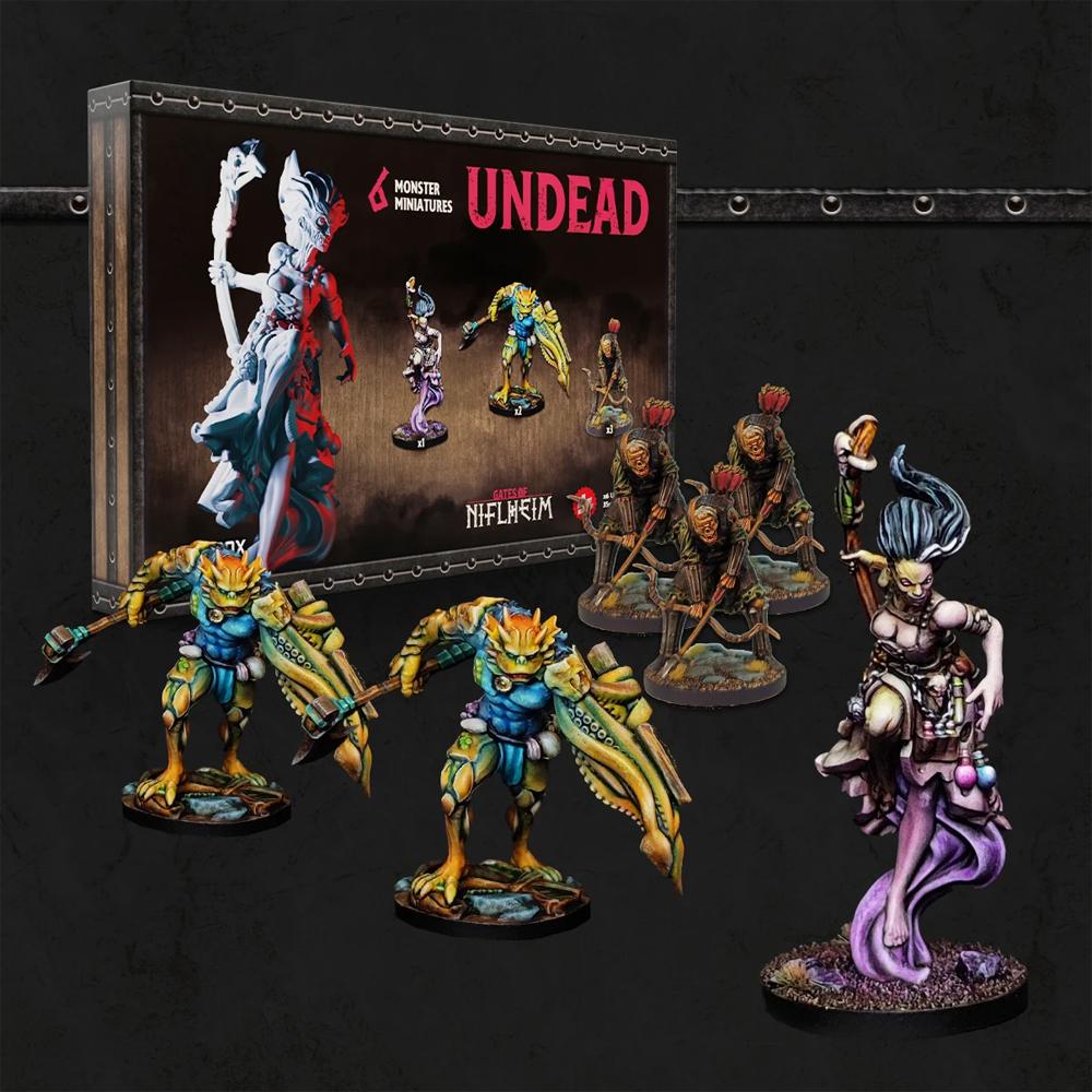 Gates of Niflheim: Undead Miniatures Set (Preorder)