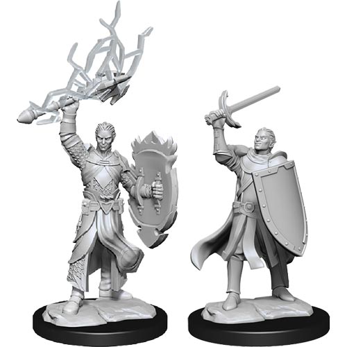 D&D Nolzur's Marvelous Unpainted Minis: W14 Male Half-Elf Paladin