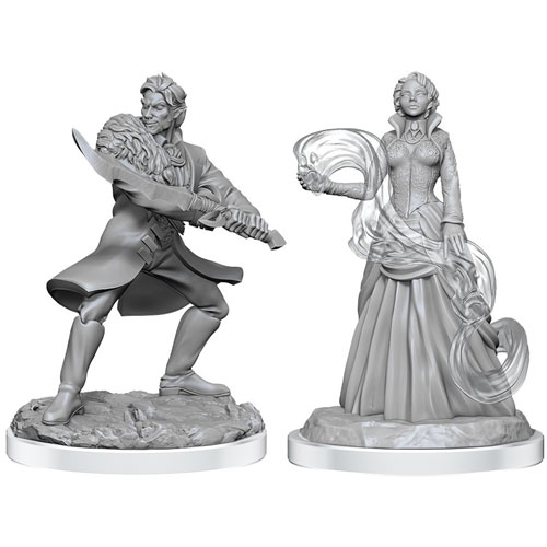 Critical Role Unpainted Minis: W3 Vampire & Necromancer Nobles