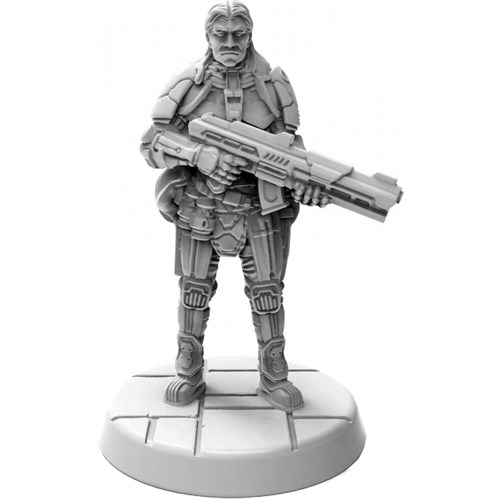 Starfinder Masterclass Miniatures: Human Soldier