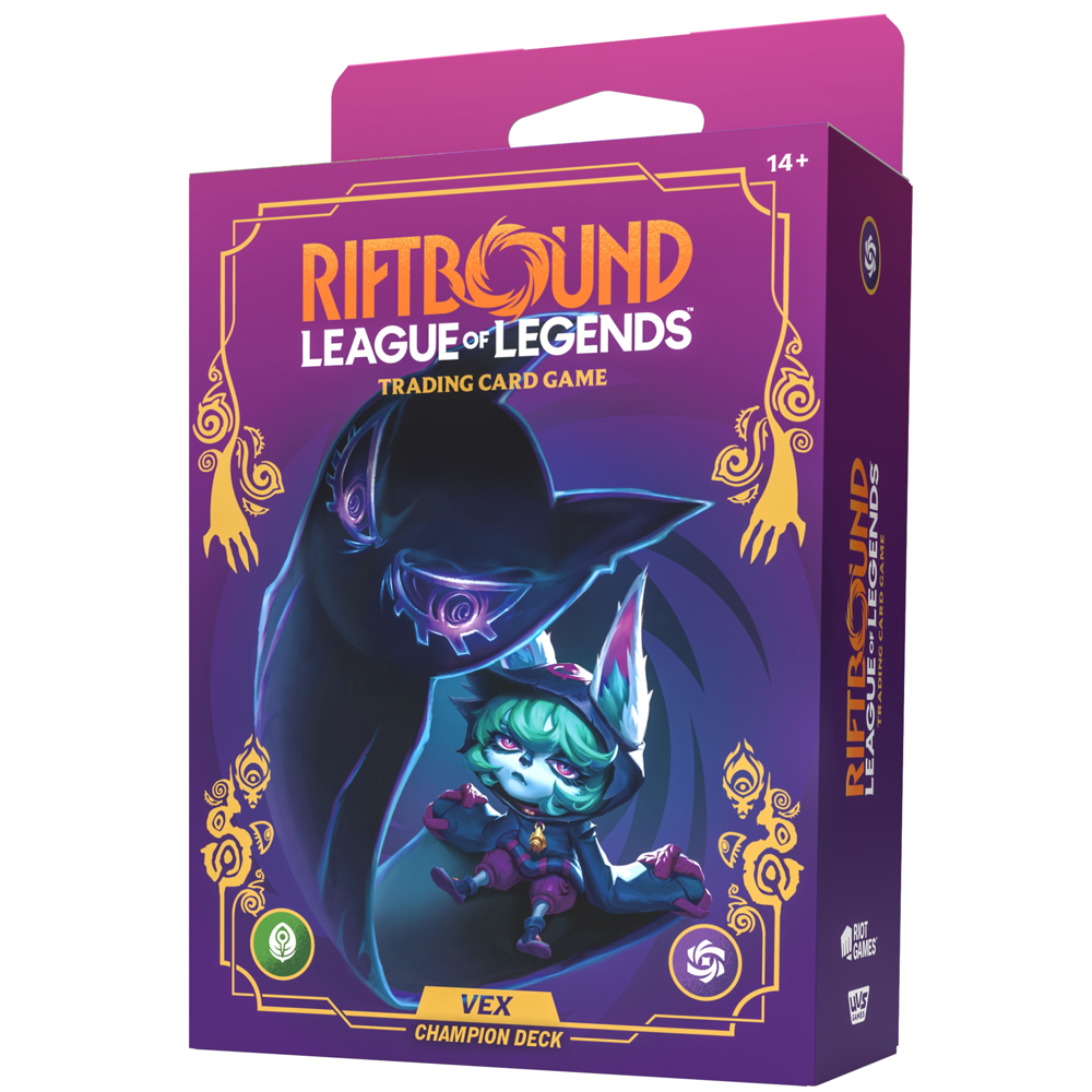 Riftbound: League of Legends TCG: Unleashed - Vex Champion Deck (Preorder)