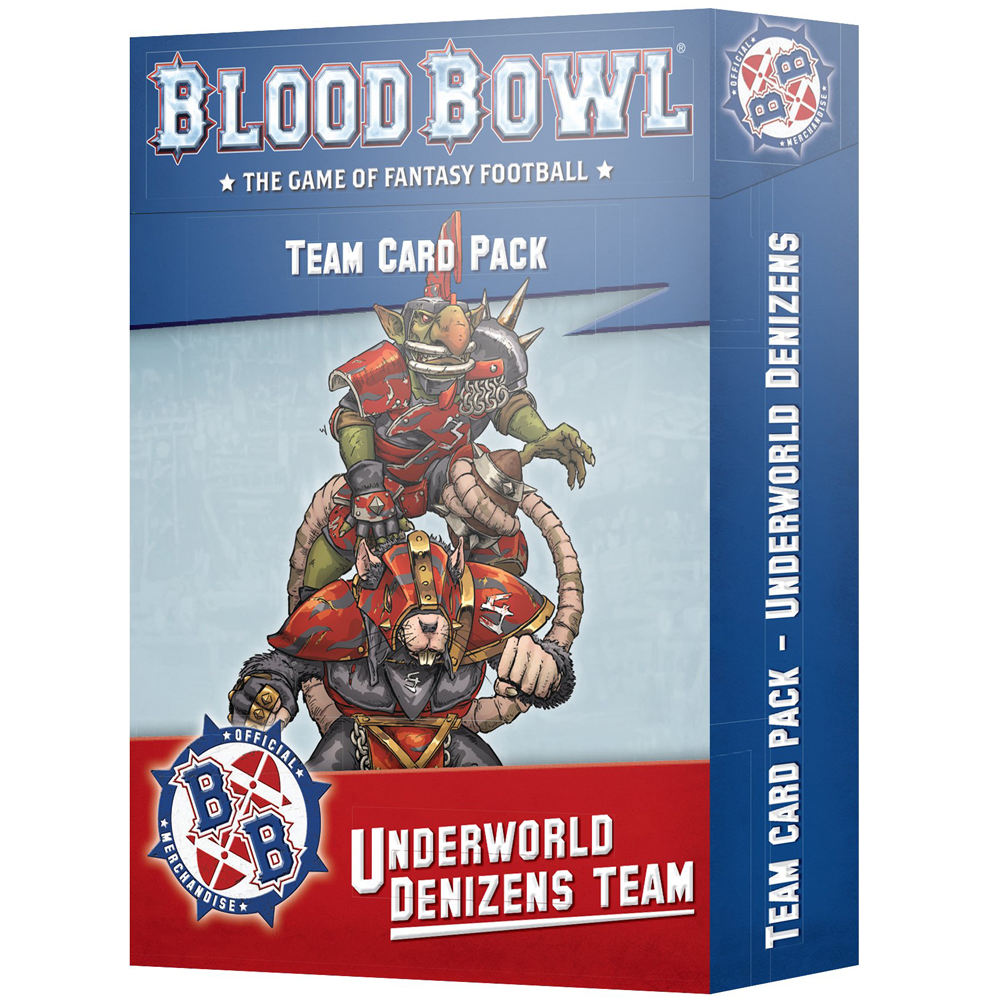Blood Bowl: Underworld Denizens Team Card Pack (Last Chance)