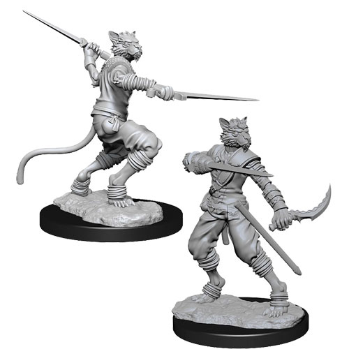 D&D Nolzur's Marvelous Unpainted Minis: W7 Male Tabaxi Rogue