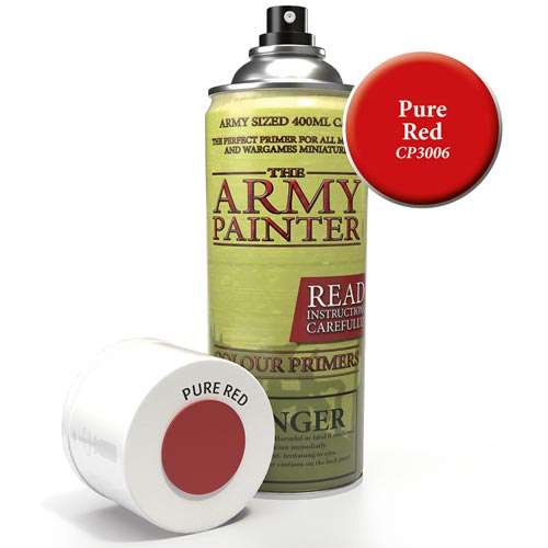 Army Painter Color Primer: Pure Red (400ml)