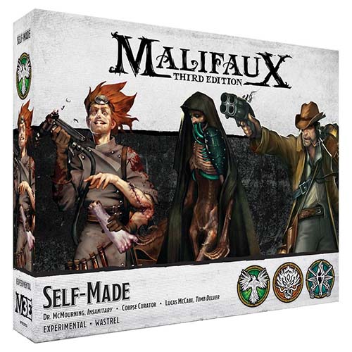 Malifaux 3E: Resurrectionists/Ten Thunders/Explorer's Society - Self-Made