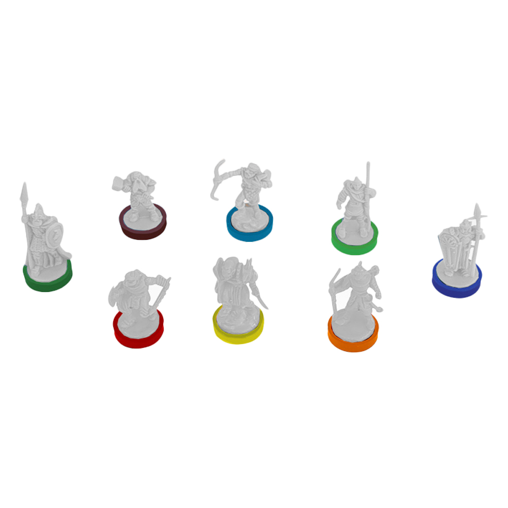 War of the Ring 2E: Colored Plastic Rings - Core Set