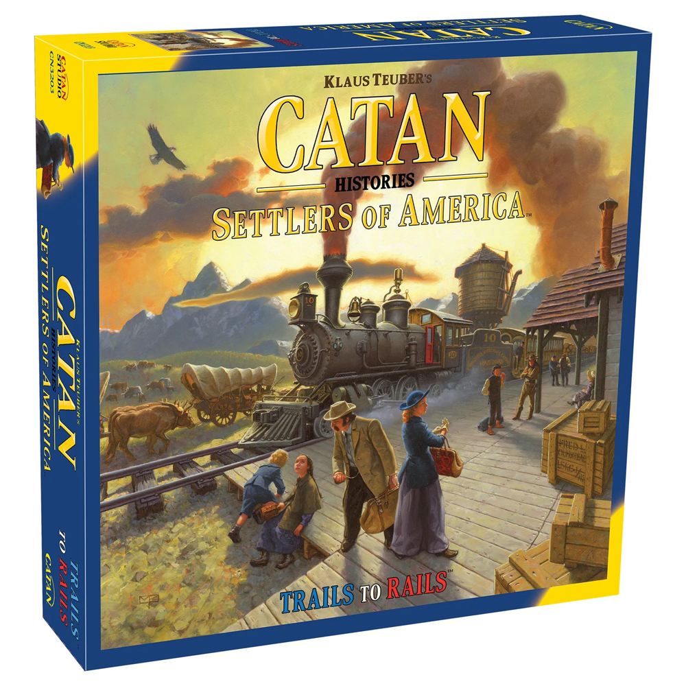 Catan Histories Settlers of America - Trails to Rails