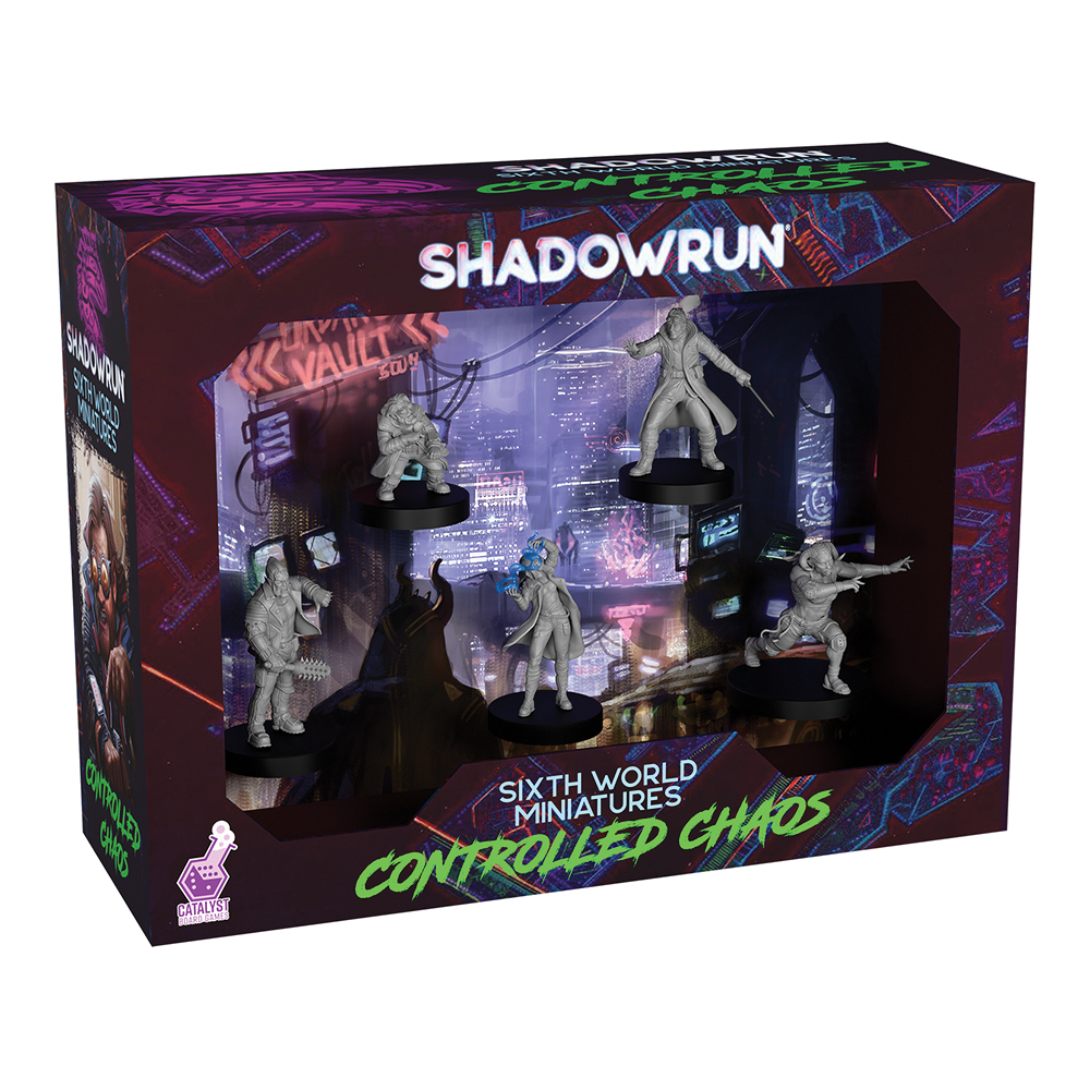 Shadowrun Sixth World Miniatures: Controlled Chaos (Preorder)