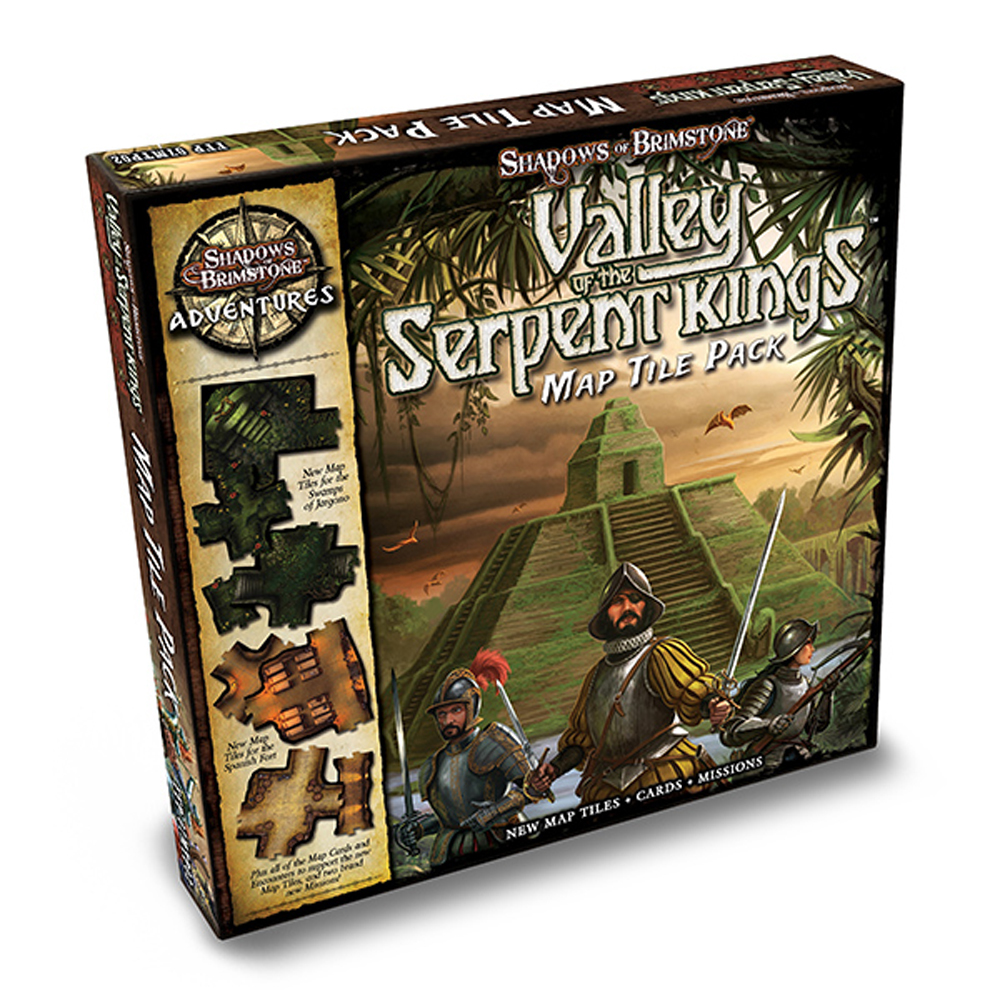 Shadows of Brimstone: Valley of the Serpent Kings Map Tile Pack