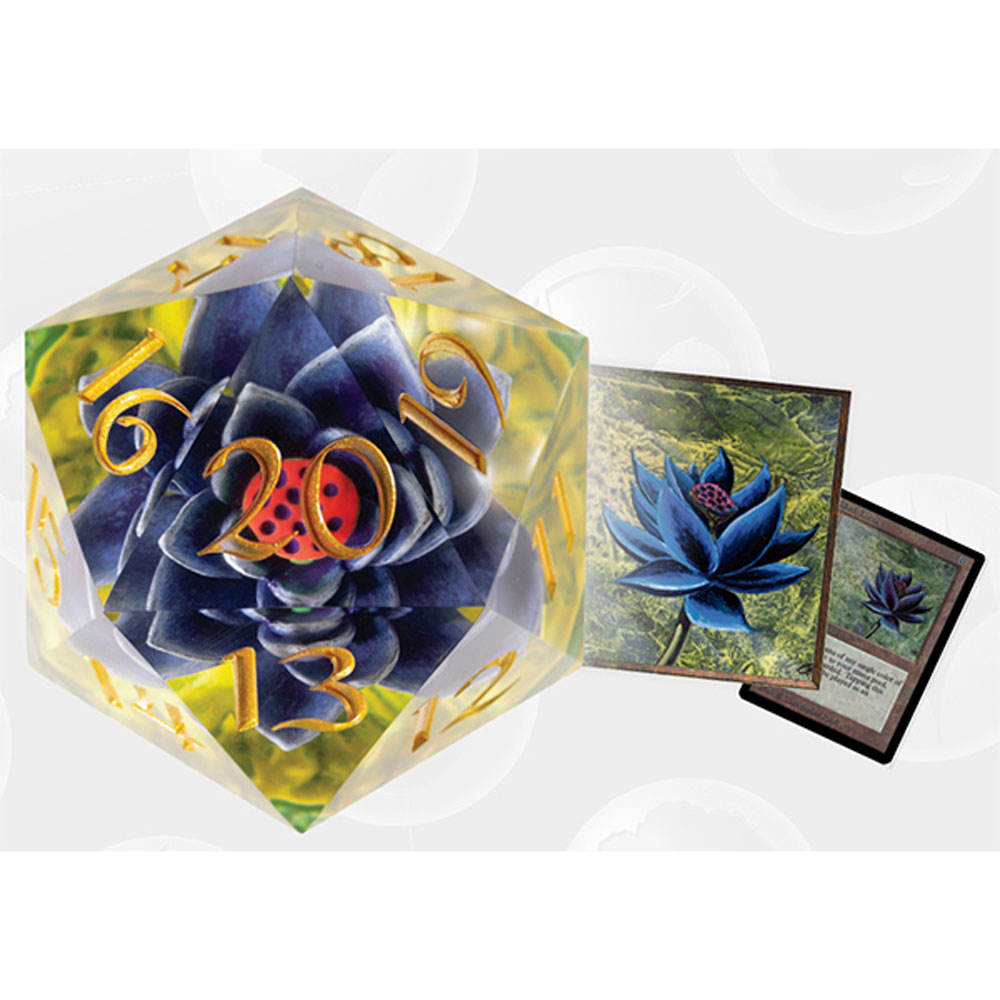 Sirius MtG d20 Spindown - Black Lotus (54mm)