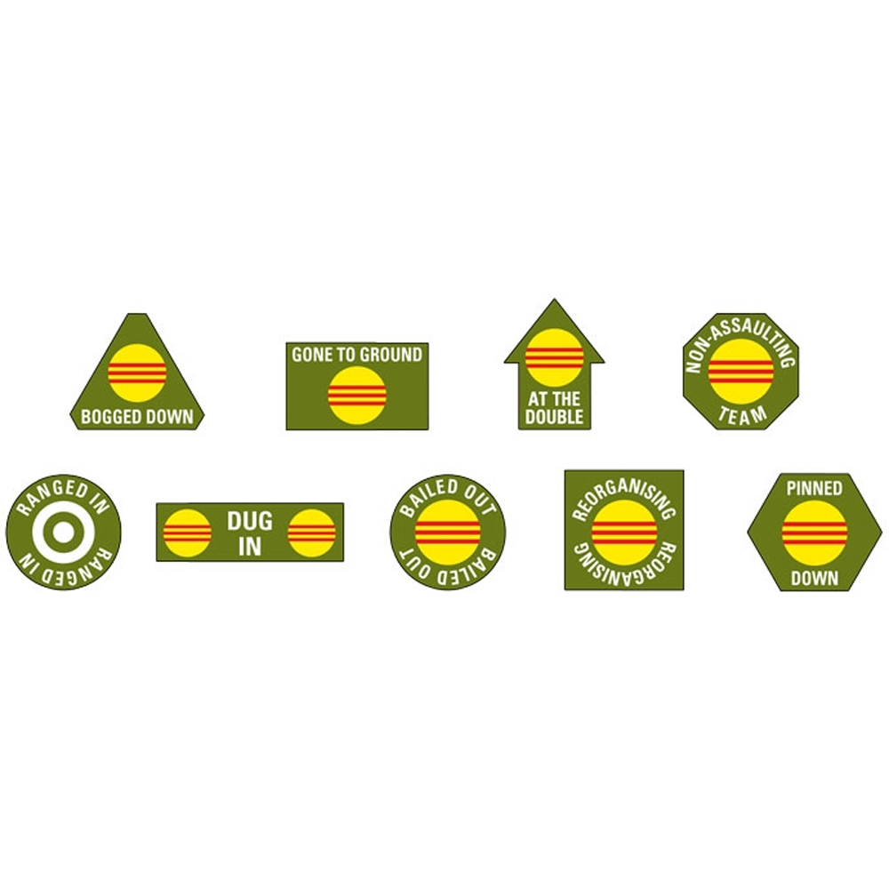 Flames of War: Vietnam - ARVN Token Set